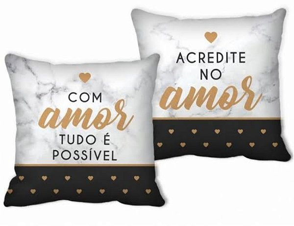 Almofada Acredite no Amor