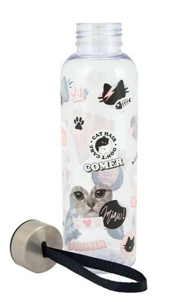 Garrafa Com Alça Gatinha - 550ml