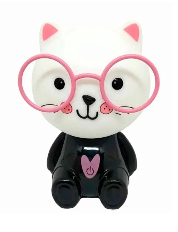 Luminária De Mesa Gatinha