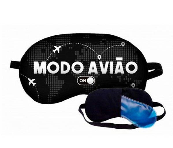 Máscara De Dormir Modo Avião
