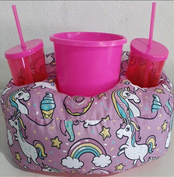 Almofada Para Pipoca Unicórnio