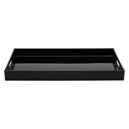 Bandeja Retangular Black 40cm