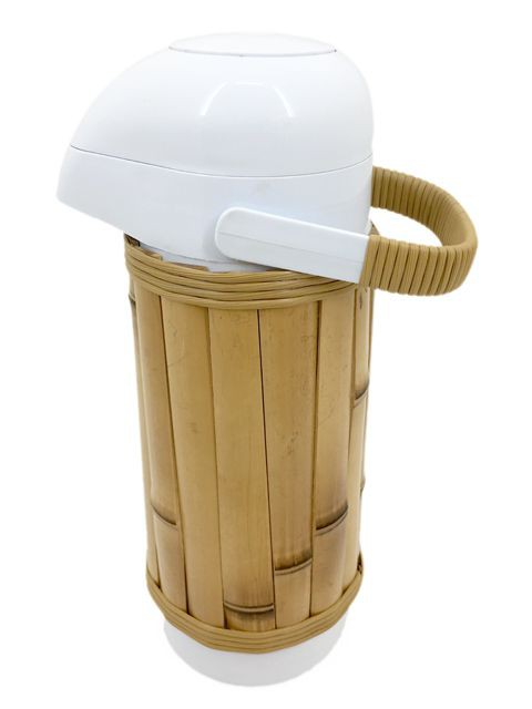 Garrafa Térmica Revestida em Bambu Natural 1L