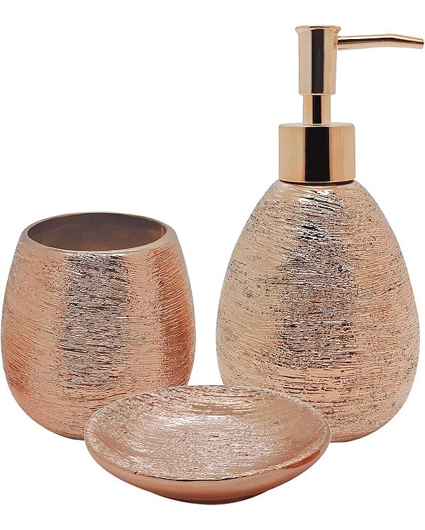 Cj p/ Banheiro Lunar Rosé