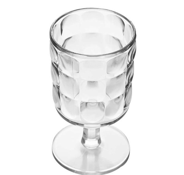 Cj 6 Taças em Acrílico Bubble 340ml 8,6xA14,5cm