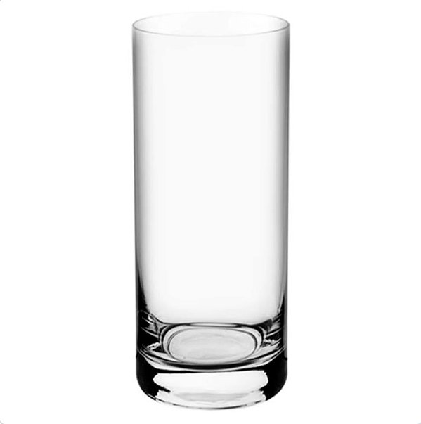 Jogo de 6 Copos Altos Larus em Cristal Ecológico 350ml 14cm