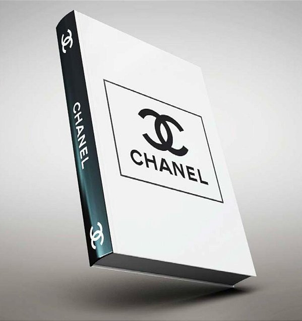 Caixa Book Chanel White G 25x35cm