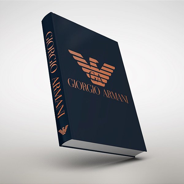 Caixa Book Giorgio Armani G 25x35cm