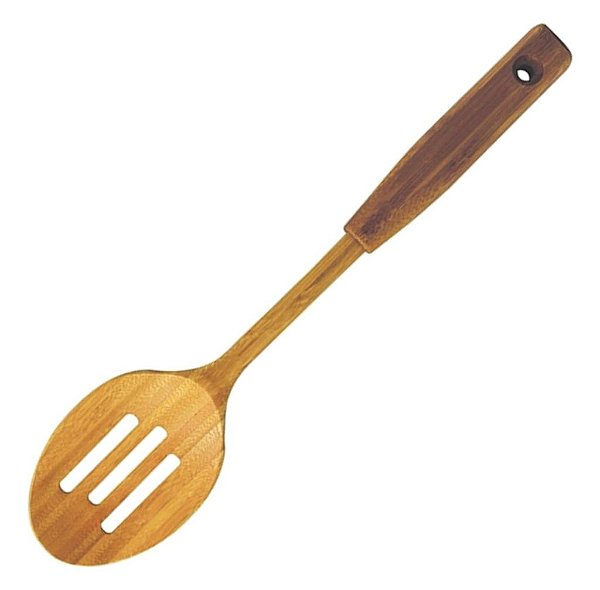 Colher Vazada em Bambu