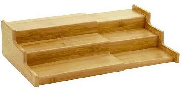 Organizador de Temperos Retrátil c/ 3 Níveis Ecokitchen
