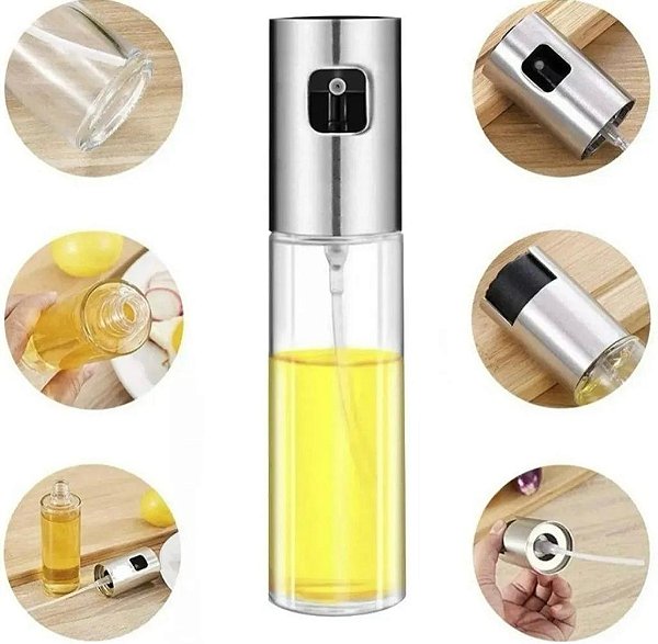 Spray Azeite e Vinagre Vidro Vítreo