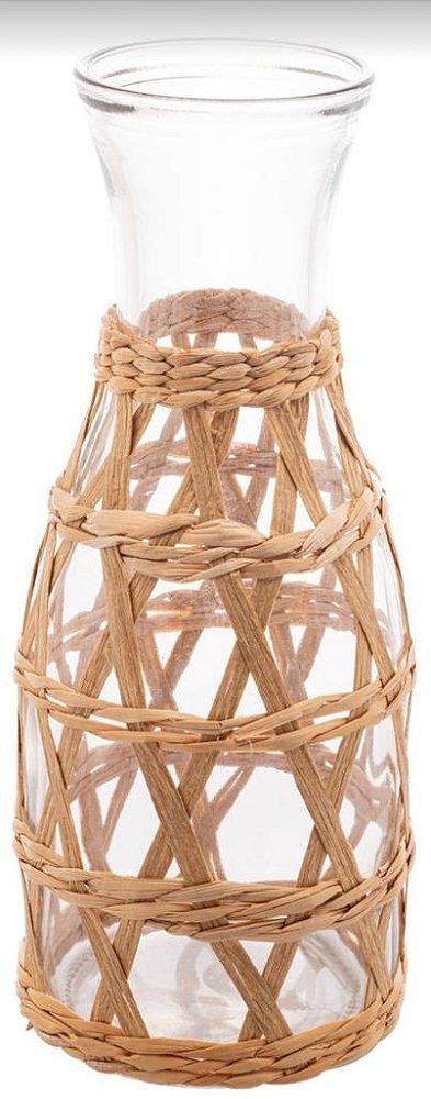 Jarra de Vidro c/ Sisal Braided 1L