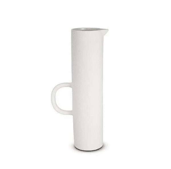 Vaso Cerâmica Alça Off White G 45,5cm mart 17376