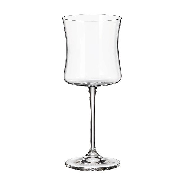Cj 6 Taças para Vinho Tinto em Cristal Ecológico 350ml A21,7cm Bohemia Buteo
