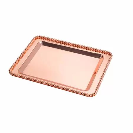 Bandeja De Zamac Balls Rose 28cm - Lyor