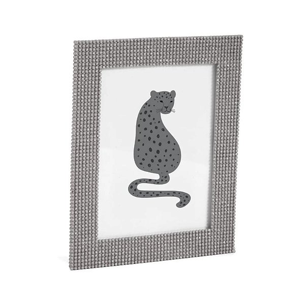 Porta  Retrato em Poliresina  15X20 Cinza Mart