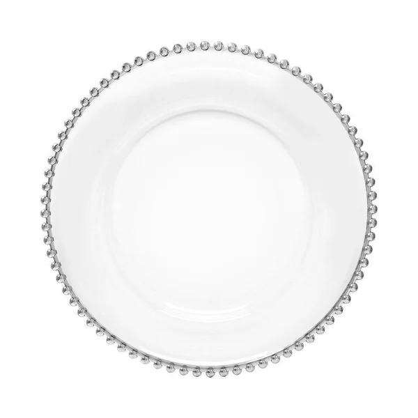 Sousplat Copa & Cia Dallas Dots Prata