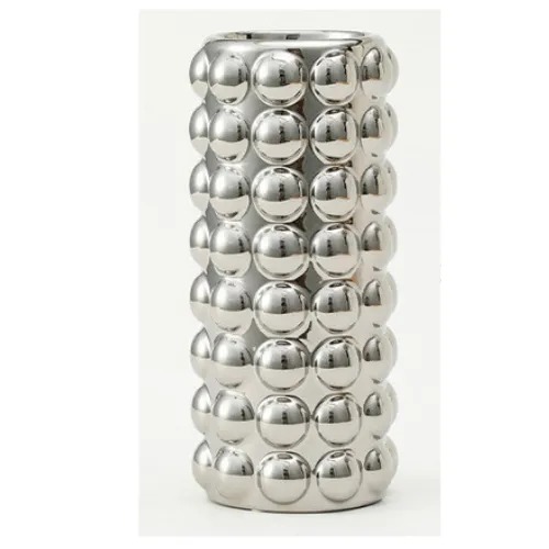 Vaso Decoração para Casa Ornamento Porcelana 28x12x12 cm