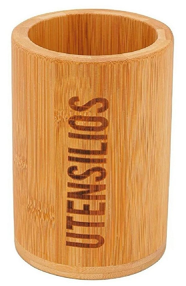 Porta Utensílios Bambu Ecokitchen