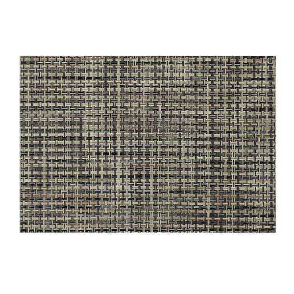 Jogo Americano Trama Sintética Verde com Palha