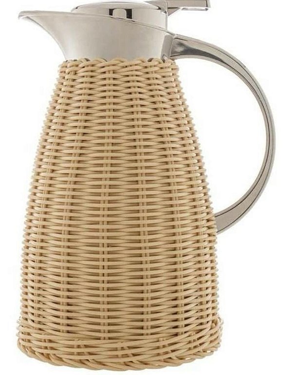 Garrafa Térmica Treliça Bege 1L