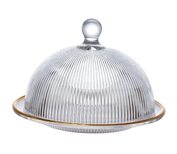 Queijeira Graffiato c/ Borda Dourada