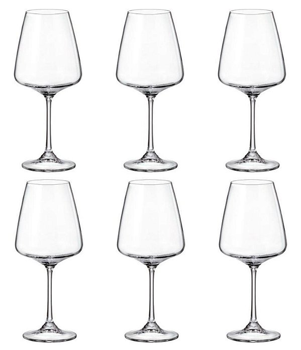 Cj 6 Taças Vinho Corvus 450ml