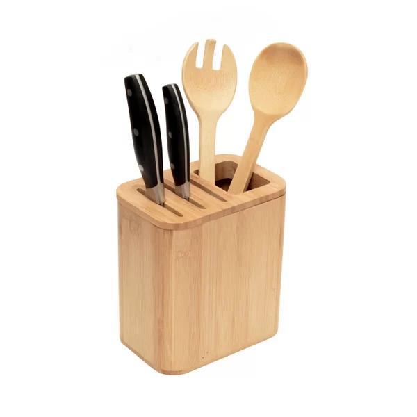 Porta Facas e Utensílios de Bambu