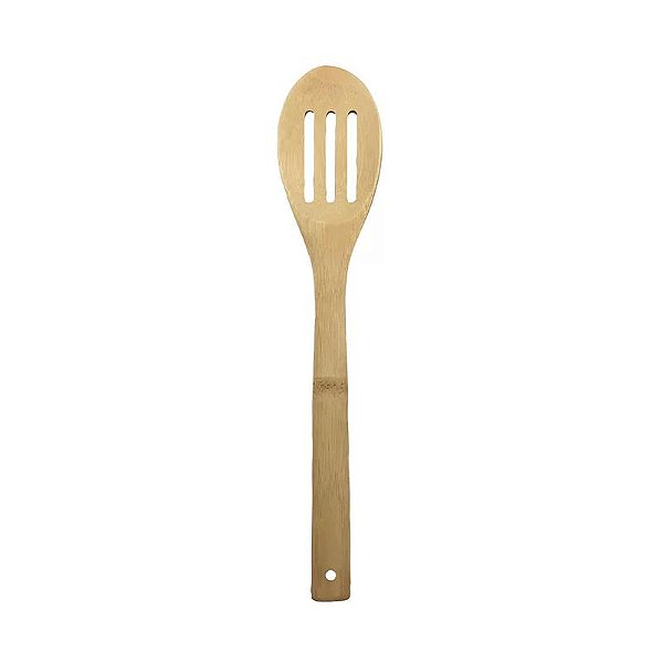 Colher Vazada de Bambu - MOZCADA