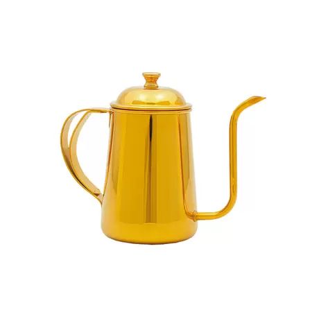 Bule Bico Fino Inox Golden - 700ml