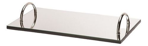 Bandeja em Metal com Espelho - G