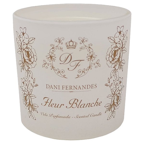 Vela Perfumada Aroma Fleur Blanche