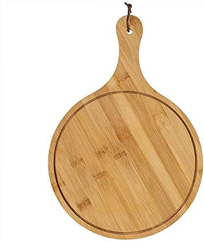 Tábua Gourmet Redonda Com Alça Ecokitchen - 26cm