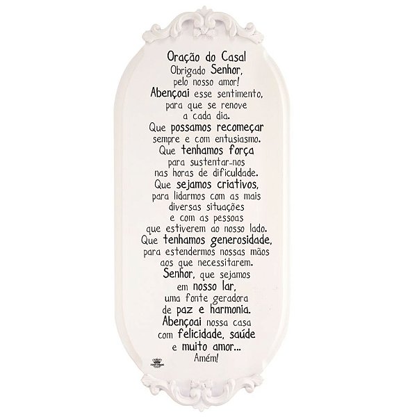 Provençal Oração do Casal 36x16