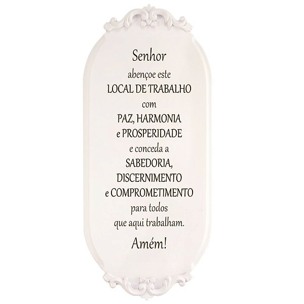 Provençal Oração Trabalho 36x16