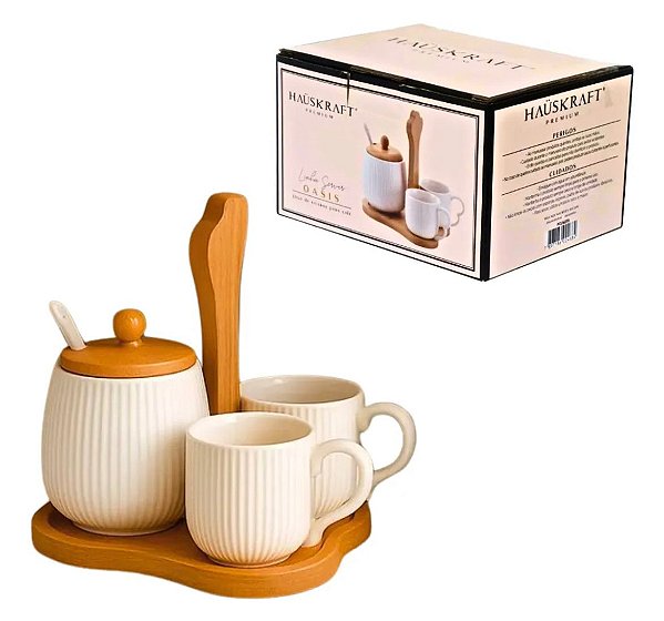 Jogo de Xícaras para Café Oásis 350 ml