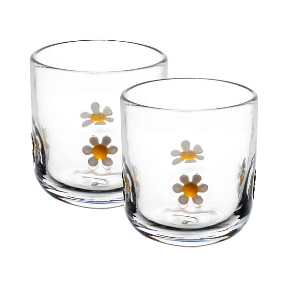 Conjunto de Copos Wolff Margaridas 2un