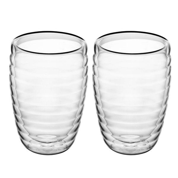 Copo Parede Dupla Wolff Transparente