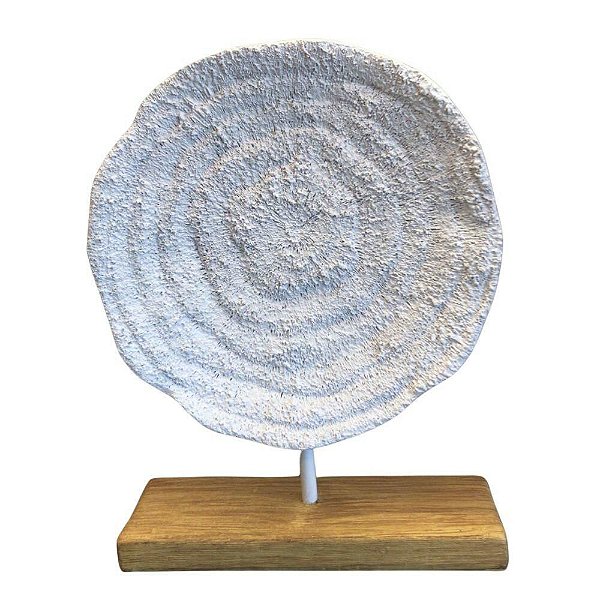 Escultura Coral em Poliresina Decorativa Mart