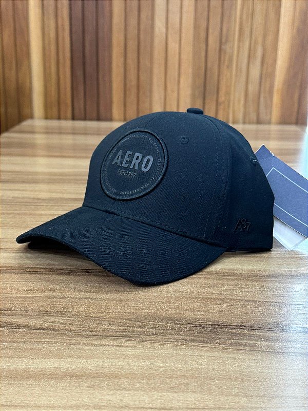Boné Aeropostale Preto 8492002