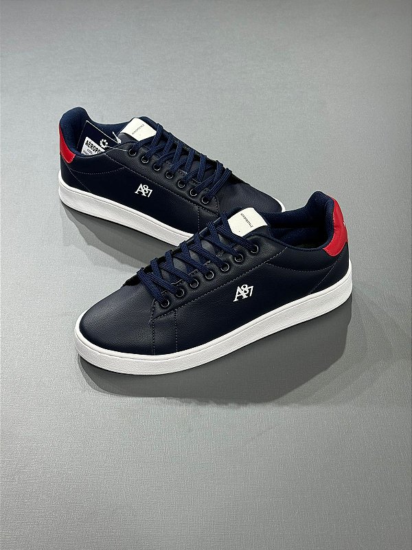 Tênis Aeropostale Azul Marinho e Branco 8493485-3