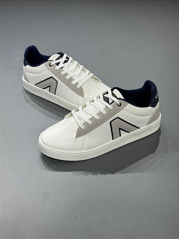 Tênis Aeropostale Branco/Cinza/Marinho 8493482