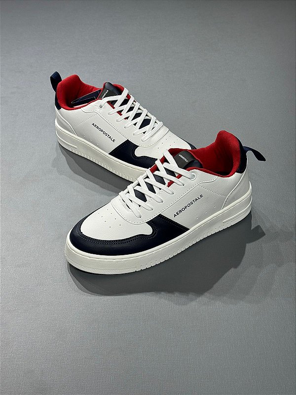Tênis Aeropostale Branco e Marinho 8493480
