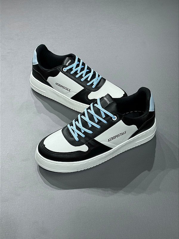Tênis Aeropostale Bco/Pto/Azul 8493479-2