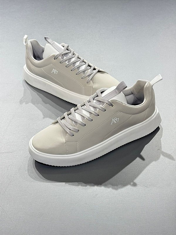 Tênis Aeropostale Cinza e Branco 84103486