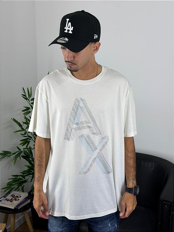 Camiseta Armani Exchange Branca 36