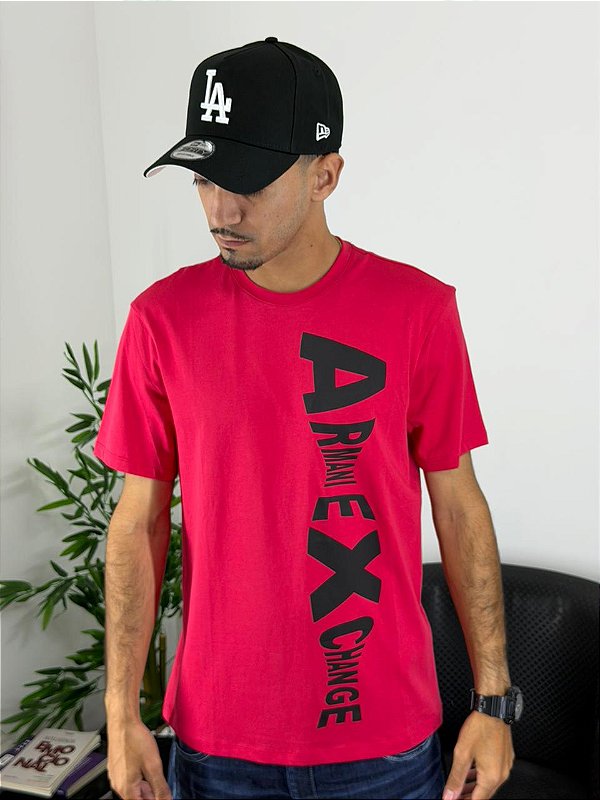 Camiseta Armani Exchange Vermelha 33