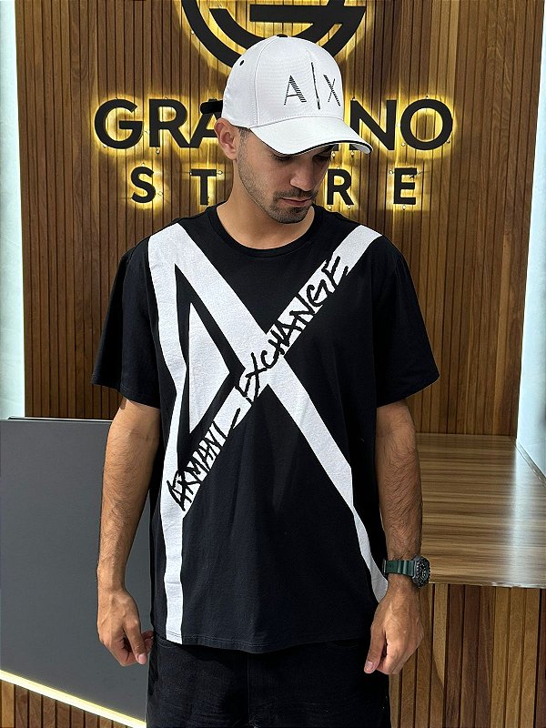 CAMISETA ARMANI 25 PRETA
