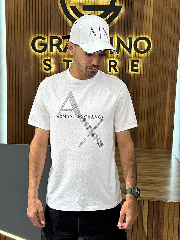 CAMISETA ARMANI 19 BRANCA