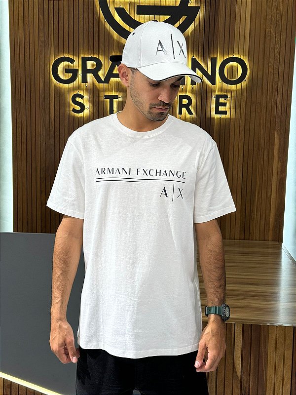Camiseta Armani Exchange Branca